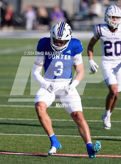 Thumbnail 2 in Jacksboro vs Gunter (UIL Football 3A Division II Regional Semifinal)  photogallery.