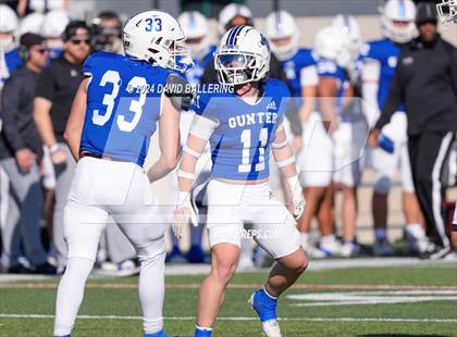 Thumbnail 3 in Jacksboro vs Gunter (UIL Football 3A Division II Regional Semifinal)  photogallery.