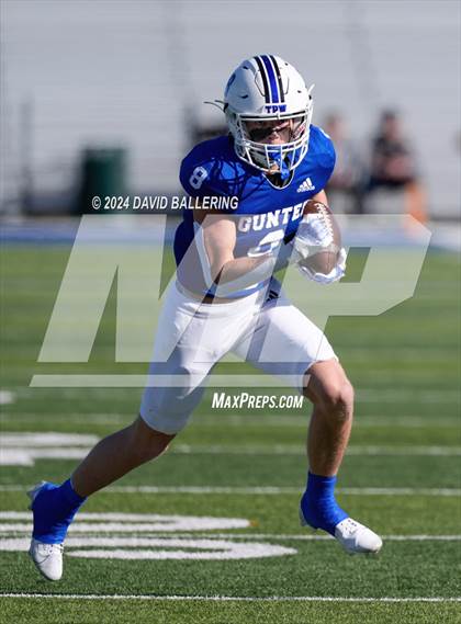 Thumbnail 2 in Jacksboro vs Gunter (UIL Football 3A Division II Regional Semifinal)  photogallery.
