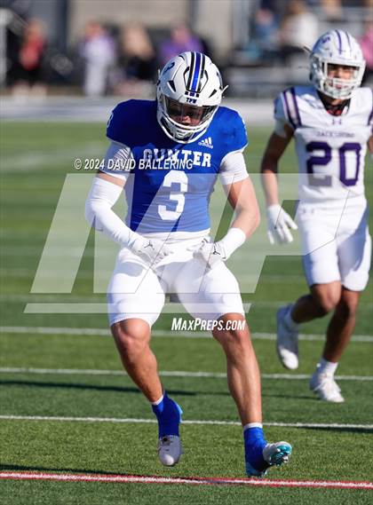 Thumbnail 1 in Jacksboro vs Gunter (UIL Football 3A Division II Regional Semifinal)  photogallery.