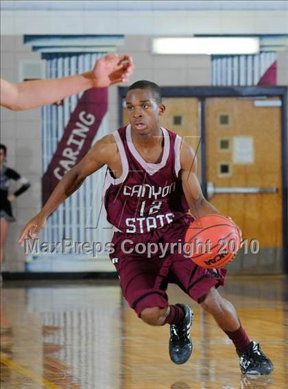 Thumbnail 2 in Canyon State Academy vs. Northwest Christian (AIA 2A State Tournament) photogallery.