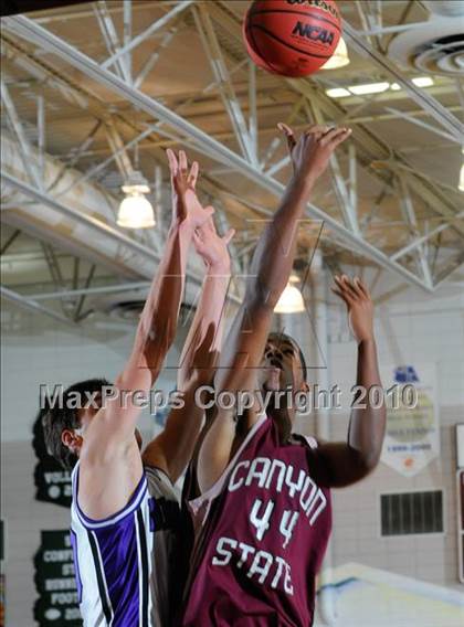 Thumbnail 1 in Canyon State Academy vs. Northwest Christian (AIA 2A State Tournament) photogallery.
