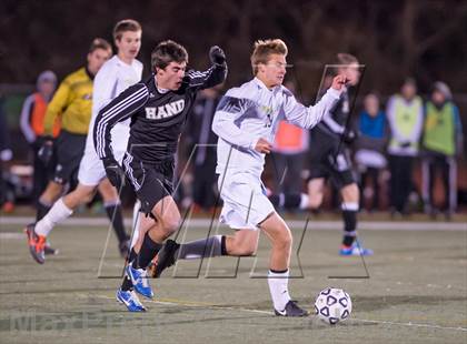Thumbnail 1 in Hand vs.  Joel Barlow (CIAC Class L Semifinal) photogallery.