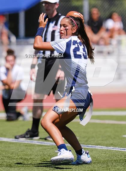 Thumbnail 1 in Newport Harbor vs Orange Lutheran (SoCal Showcase) photogallery.