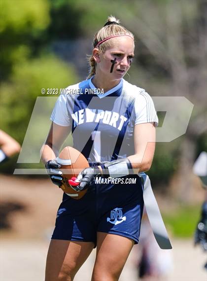 Thumbnail 3 in Newport Harbor vs Orange Lutheran (SoCal Showcase) photogallery.