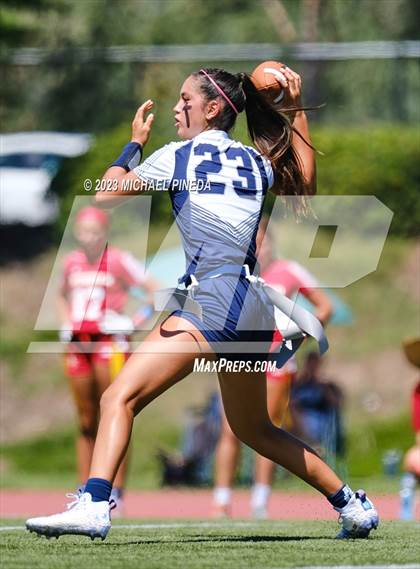 Thumbnail 2 in Newport Harbor vs Orange Lutheran (SoCal Showcase) photogallery.