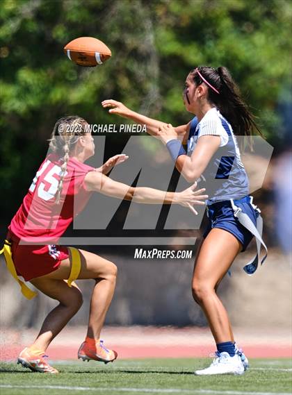 Thumbnail 3 in Newport Harbor vs Orange Lutheran (SoCal Showcase) photogallery.