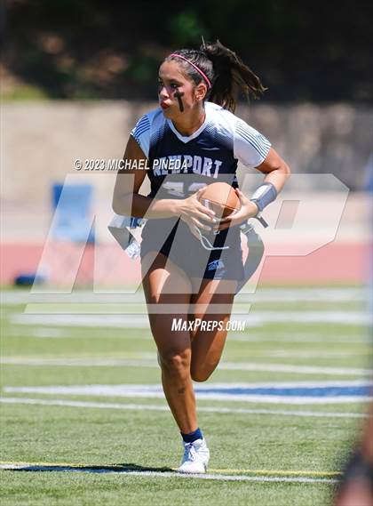 Thumbnail 1 in Newport Harbor vs Orange Lutheran (SoCal Showcase) photogallery.
