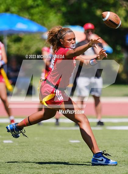 Thumbnail 2 in Newport Harbor vs Orange Lutheran (SoCal Showcase) photogallery.