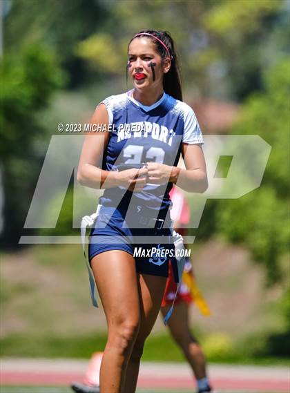Thumbnail 2 in Newport Harbor vs Orange Lutheran (SoCal Showcase) photogallery.