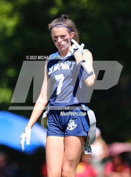 Thumbnail 2 in Newport Harbor vs Orange Lutheran (SoCal Showcase) photogallery.