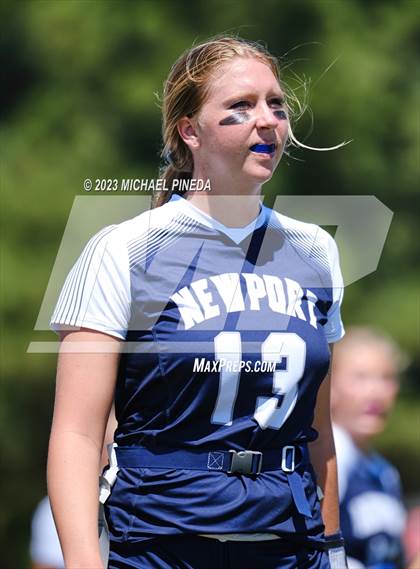 Thumbnail 3 in Newport Harbor vs Orange Lutheran (SoCal Showcase) photogallery.