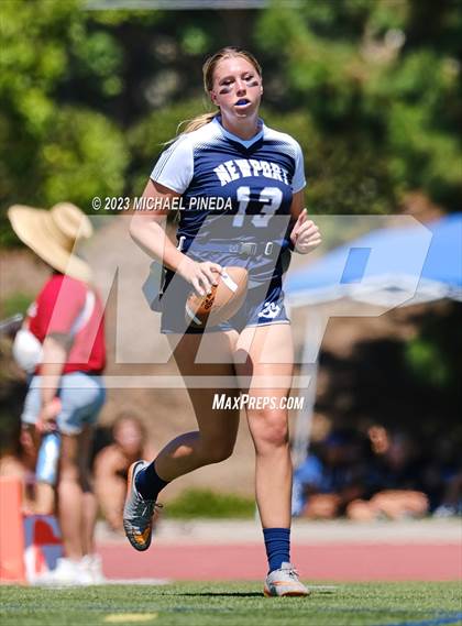 Thumbnail 3 in Newport Harbor vs Orange Lutheran (SoCal Showcase) photogallery.