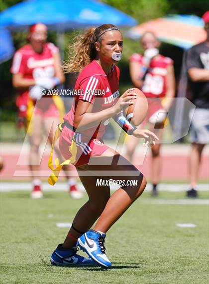 Thumbnail 3 in Newport Harbor vs Orange Lutheran (SoCal Showcase) photogallery.