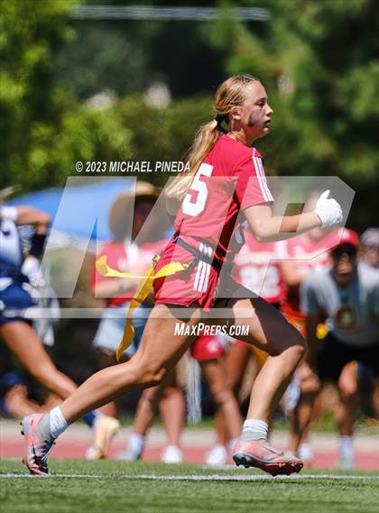 Thumbnail 2 in Newport Harbor vs Orange Lutheran (SoCal Showcase) photogallery.
