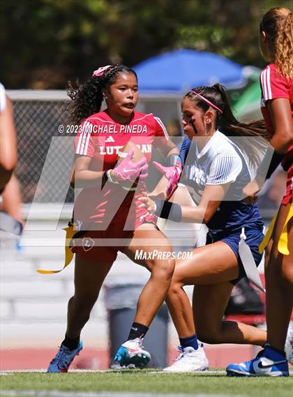 Thumbnail 3 in Newport Harbor vs Orange Lutheran (SoCal Showcase) photogallery.
