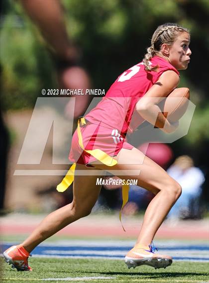 Thumbnail 1 in Newport Harbor vs Orange Lutheran (SoCal Showcase) photogallery.