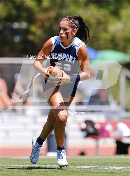 Thumbnail 3 in Newport Harbor vs Orange Lutheran (SoCal Showcase) photogallery.