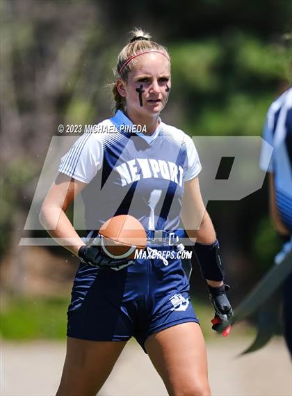 Thumbnail 1 in Newport Harbor vs Orange Lutheran (SoCal Showcase) photogallery.