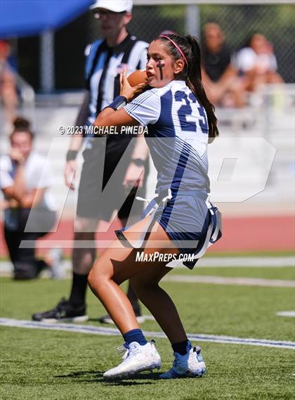 Thumbnail 3 in Newport Harbor vs Orange Lutheran (SoCal Showcase) photogallery.