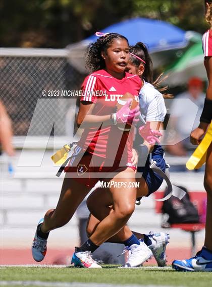 Thumbnail 1 in Newport Harbor vs Orange Lutheran (SoCal Showcase) photogallery.