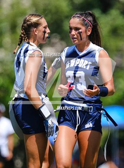 Thumbnail 2 in Newport Harbor vs Orange Lutheran (SoCal Showcase) photogallery.