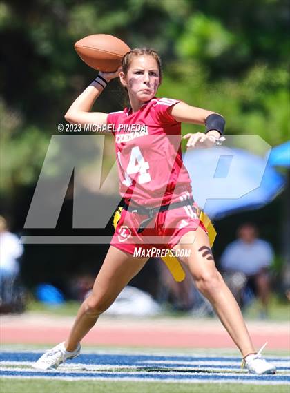 Thumbnail 2 in Newport Harbor vs Orange Lutheran (SoCal Showcase) photogallery.