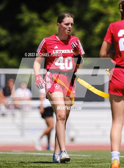 Thumbnail 3 in Newport Harbor vs Orange Lutheran (SoCal Showcase) photogallery.