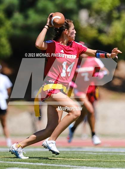 Thumbnail 2 in Newport Harbor vs Orange Lutheran (SoCal Showcase) photogallery.