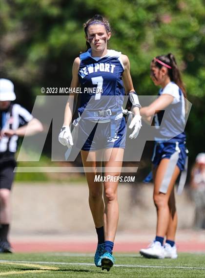 Thumbnail 3 in Newport Harbor vs Orange Lutheran (SoCal Showcase) photogallery.