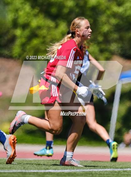 Thumbnail 1 in Newport Harbor vs Orange Lutheran (SoCal Showcase) photogallery.