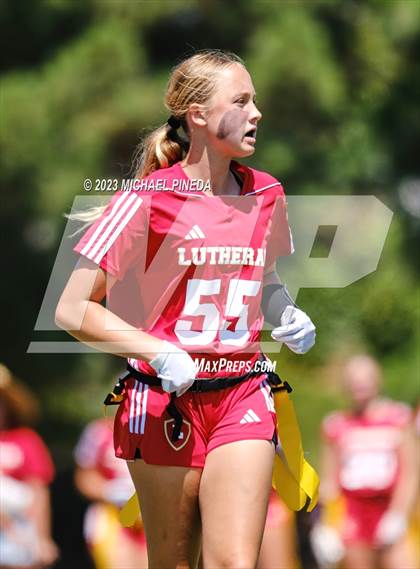 Thumbnail 1 in Newport Harbor vs Orange Lutheran (SoCal Showcase) photogallery.