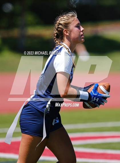 Thumbnail 2 in Newport Harbor vs Orange Lutheran (SoCal Showcase) photogallery.