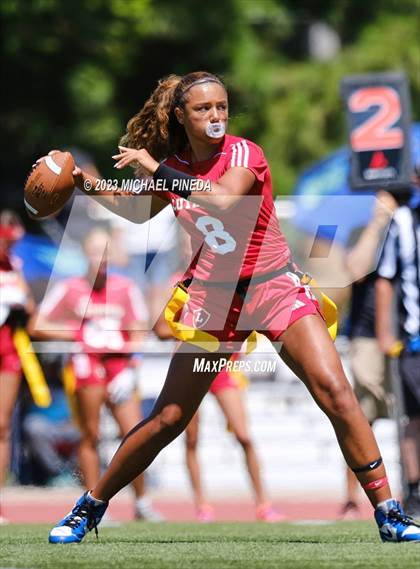 Thumbnail 1 in Newport Harbor vs Orange Lutheran (SoCal Showcase) photogallery.