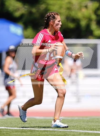 Thumbnail 2 in Newport Harbor vs Orange Lutheran (SoCal Showcase) photogallery.