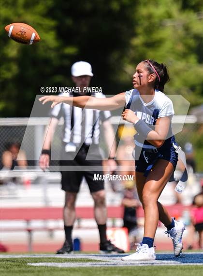 Thumbnail 1 in Newport Harbor vs Orange Lutheran (SoCal Showcase) photogallery.