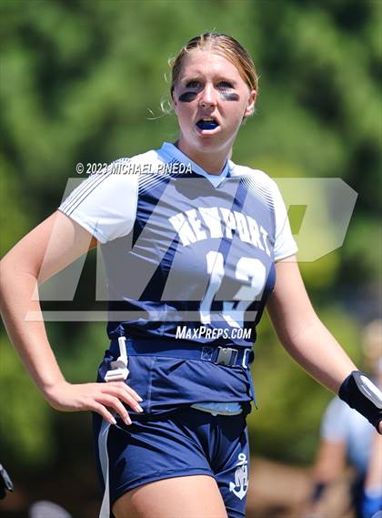 Thumbnail 2 in Newport Harbor vs Orange Lutheran (SoCal Showcase) photogallery.