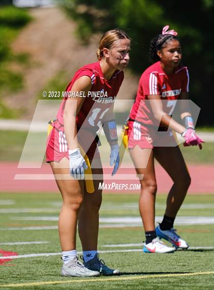 Thumbnail 3 in Newport Harbor vs Orange Lutheran (SoCal Showcase) photogallery.