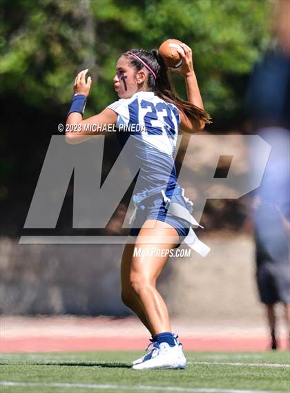 Thumbnail 2 in Newport Harbor vs Orange Lutheran (SoCal Showcase) photogallery.