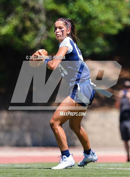 Thumbnail 1 in Newport Harbor vs Orange Lutheran (SoCal Showcase) photogallery.