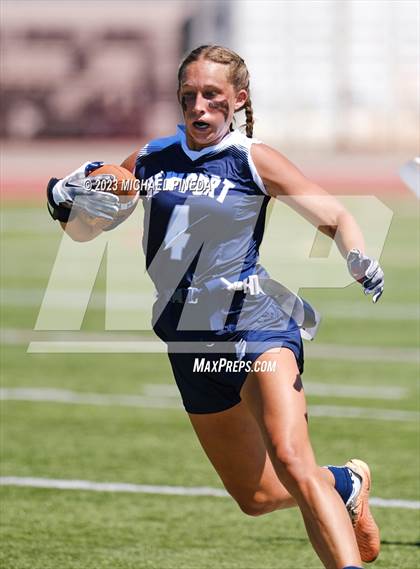 Thumbnail 3 in Newport Harbor vs Orange Lutheran (SoCal Showcase) photogallery.