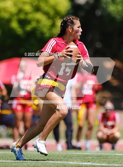 Thumbnail 3 in Newport Harbor vs Orange Lutheran (SoCal Showcase) photogallery.