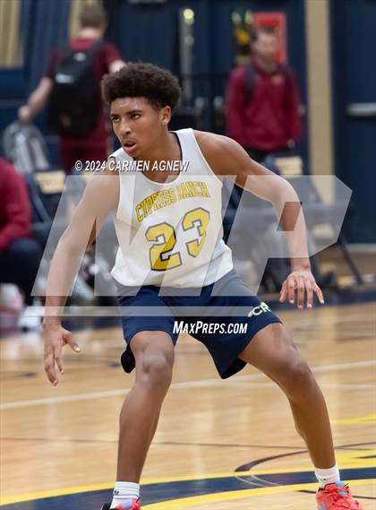 Thumbnail 2 in Cypress Ranch vs Cypress Woods (Freshman A) photogallery.