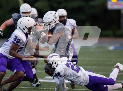 Thumbnail 3 in Cox Mill vs. Charlotte Christian (Carolina Preps Jamboree) photogallery.