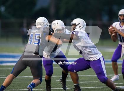 Thumbnail 3 in Cox Mill vs. Charlotte Christian (Carolina Preps Jamboree) photogallery.