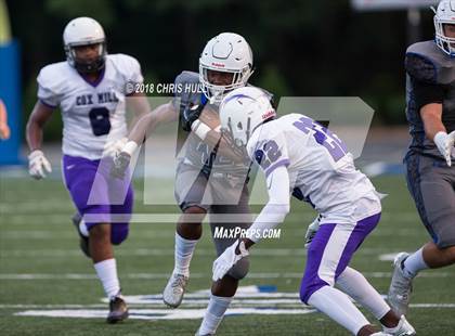 Thumbnail 1 in Cox Mill vs. Charlotte Christian (Carolina Preps Jamboree) photogallery.