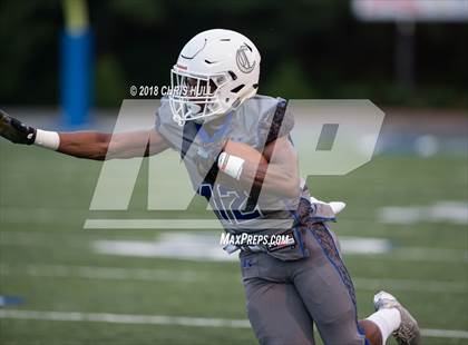 Thumbnail 3 in Cox Mill vs. Charlotte Christian (Carolina Preps Jamboree) photogallery.