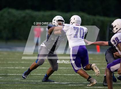 Thumbnail 3 in Cox Mill vs. Charlotte Christian (Carolina Preps Jamboree) photogallery.