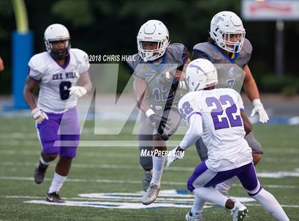 Thumbnail 3 in Cox Mill vs. Charlotte Christian (Carolina Preps Jamboree) photogallery.
