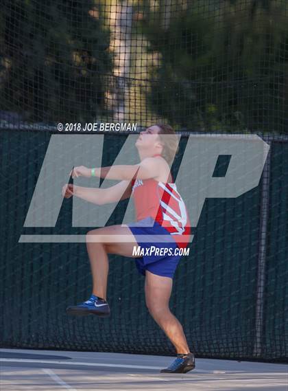 Thumbnail 1 in CIF State Track and Field Championships (Boys Discus Finals) photogallery.